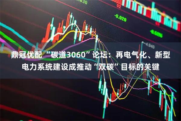 鼎冠优配 “碳道3060”论坛：再电气化、新型电力系统建设成推动“双碳”目标的关键