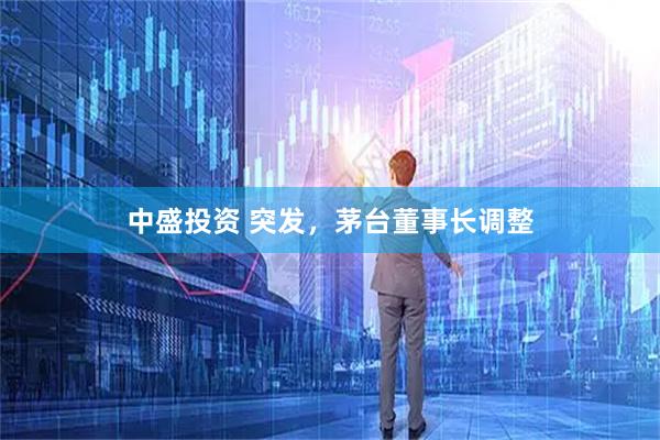 中盛投资 突发，茅台董事长调整